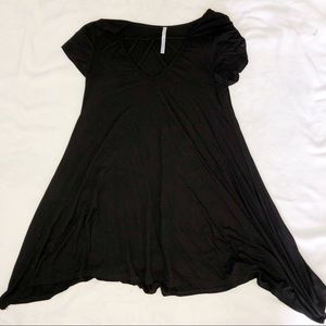 Mini black dress